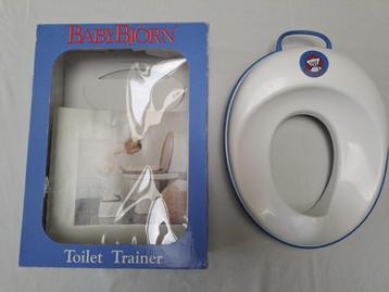 Baby Bjorn WC bril verkleiner wit, blauwe rand disponible aux enchères