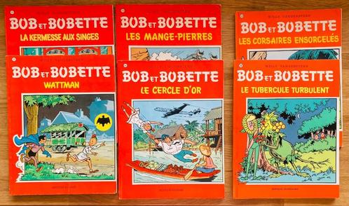 6 albums BOB et BOBETTE en réédition + 2 gratuits, Livres, BD, Utilisé, Plusieurs BD, Enlèvement