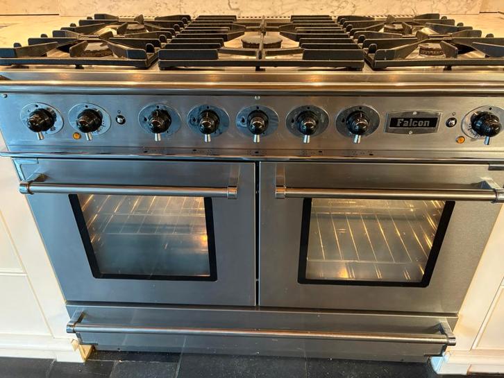 Fornuis Falcon, Electroménager, Cuisinières, Utilisé, Autoportant, 5 zones de cuisson ou plus, 90 à 95 cm, Enlèvement