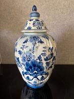Grote dekselvaas Delfts Blauw, Antiek en Kunst, Ophalen of Verzenden