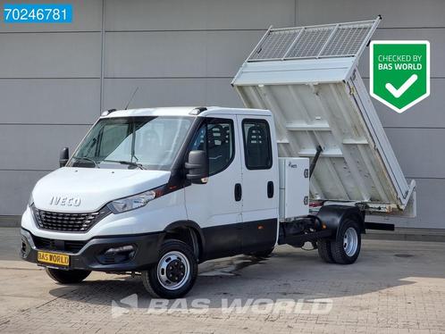 Iveco Daily 35C16 3.0L Kipper Dubbel Cabine 3500kg trekhaak, Auto's, Bestelwagens en Lichte vracht, Bedrijf, Te koop, Airconditioning