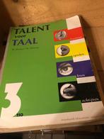 Talent voor taal 3 TSO, Ophalen of Verzenden, Zo goed als nieuw, Nederlands