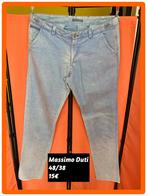 Chino broek heren 48/38. Massimo Duti, Massimo Duti, Blauw, Ophalen of Verzenden, Maat 56/58 (XL)