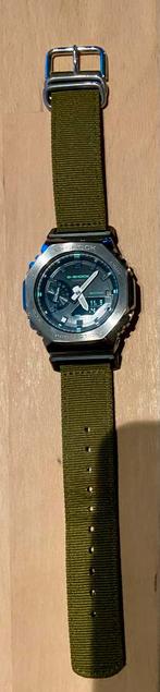 Montre Casio G-Shock, Handtassen en Accessoires, Horloges | Heren, Ophalen, Staal, Zo goed als nieuw, Staal