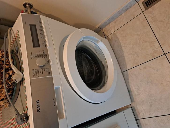 Wasmachine AEG protex in perfecte staat 8kg, Elektronische apparatuur, Wasmachines, Zo goed als nieuw, Voorlader, 6 tot 8 kg, 90 tot 95 cm