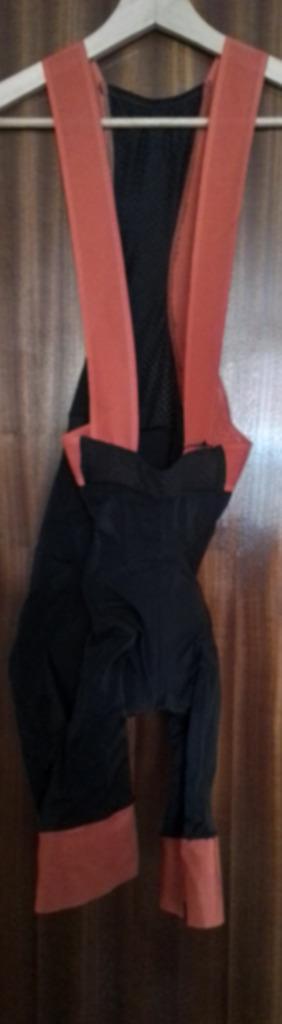 Katusha dames wielrenbroek zwart/oranje maat S., Fietsen en Brommers, Fietsaccessoires | Fietskleding, Nieuw, Dames, Bovenkleding