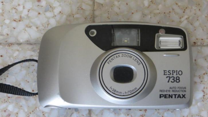 Fototoestel PENTAX ESPIO 738, Audio, Tv en Foto, Fotocamera's Analoog, Compact, Pentax, Ophalen of Verzenden