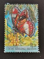 Cocos Islands 1995 - insecten - vlinders, Ophalen of Verzenden, Gestempeld