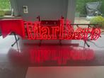 Marlboro neon sign, Verzamelen, Ophalen, Zo goed als nieuw, Lichtbak of (neon) lamp