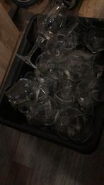Doos vol bierglazen 25 en meer stuks, Ophalen, Zo goed als nieuw