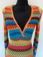 Multicolour Missoni Sport Crochet Knit Rainbow jurk, Comme neuf, Taille 36 (S), Enlèvement ou Envoi, Missoni Sport