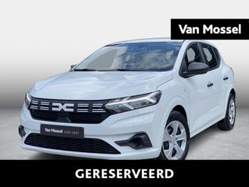 Dacia Sandero Essential SCe 65, Auto's, Dacia, Voorwielaandrijving, Stof, Gebruikt, Zwart
