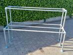 Galva rek voor 12 kweekbakken aardbeien tomaten groenten kru, Tuin en Terras, Ophalen, 100 cm of meer, Binnen, Zo goed als nieuw