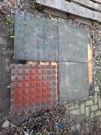 200 rubberen tegels 50x50x4.5 cm staltegels stalmatten, Tuin en Terras, Tegels en Klinkers, Ophalen