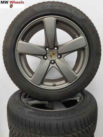 Porsche 19 inch velgen Origineel Macan Classic winterbanden beschikbaar voor biedingen