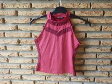 (54)- top femme t.36 rouge - shein - beschikbaar voor biedingen