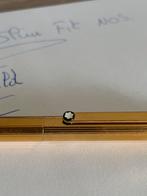 Stylo Mont Blanc Slimline en métal doré., Collections, Stylos, Enlèvement ou Envoi, Comme neuf, Mont Blanc