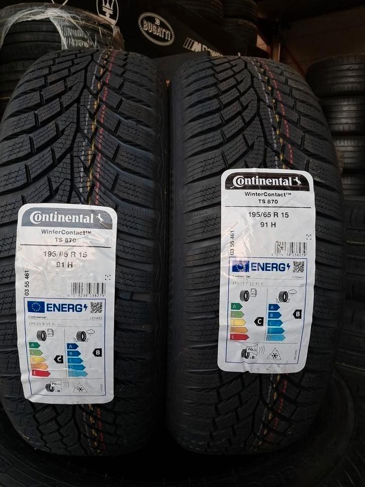 1956515 195/65/15 195/65R15 nieuwe winter Continental, Auto-onderdelen, Besturing, Ophalen