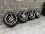 Originele Mercedes AMG 18 inch velgen met winterbanden., Auto-onderdelen, Banden en Velgen, Ophalen, 18 inch, Gebruikt, Banden en Velgen