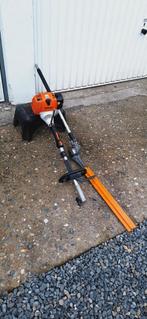 Comby stihl KM 130 R + heggenschaar HL 135, Tuin en Terras, Heggenscharen, Zo goed als nieuw