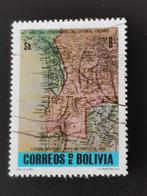 Bolivia 1979 - oude kaart van Bolivia, Postzegels en Munten, Ophalen of Verzenden, Gestempeld, Zuid-Amerika