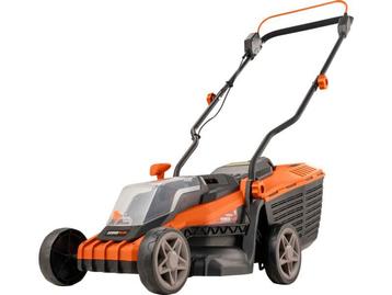 Grasmaaier grasmachine op batterij, Tuin en Terras, Grasmaaiers, Ophalen, Cirkelmaaier, Gebruikt, Accu-grasmaaier