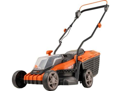 Grasmaaier grasmachine op batterij, Tuin en Terras, Grasmaaiers, Gebruikt, Accu-grasmaaier, 30 t/m 39 cm, Cirkelmaaier, Elektrische starter