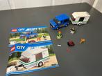 Lego city 60117 auto met caravan, Comme neuf, Ensemble complet, Enlèvement, Lego