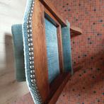 Chaises, Huis en Inrichting, Hout, Gebruikt, Blauw, Ophalen of Verzenden