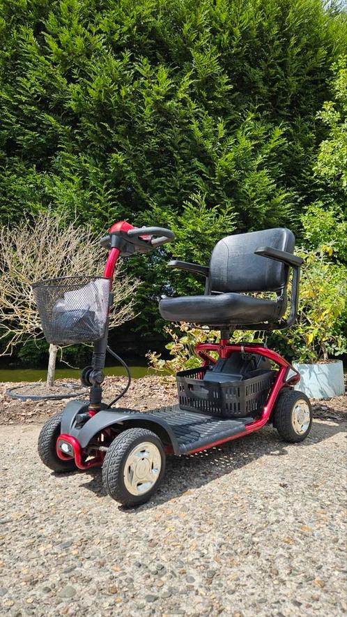 Excel Zoom4 demontabele scootmobiel met nieuwe accu's, Diversen, Rolstoelen, Zo goed als nieuw, Elektrische rolstoel, Inklapbaar