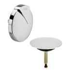 Viega multiplex visign M1 knop badafvoer chroom, Doe-het-zelf en Bouw, Buizen en Afvoer, Verzenden, Nieuw, PVC, Afvoer