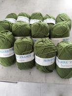 Bol wol B van F barisienne groen (13 ballen)., Ophalen of Verzenden