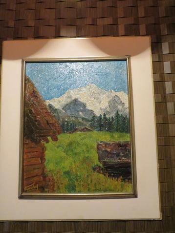 Schilderij Alpen beschikbaar voor biedingen