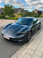 Porsche taycan 4S 571 pk, luchtveer, 93,4 kw, pano, chrono,, Zwart, Leder, Elektrisch, Vierwielaandrijving