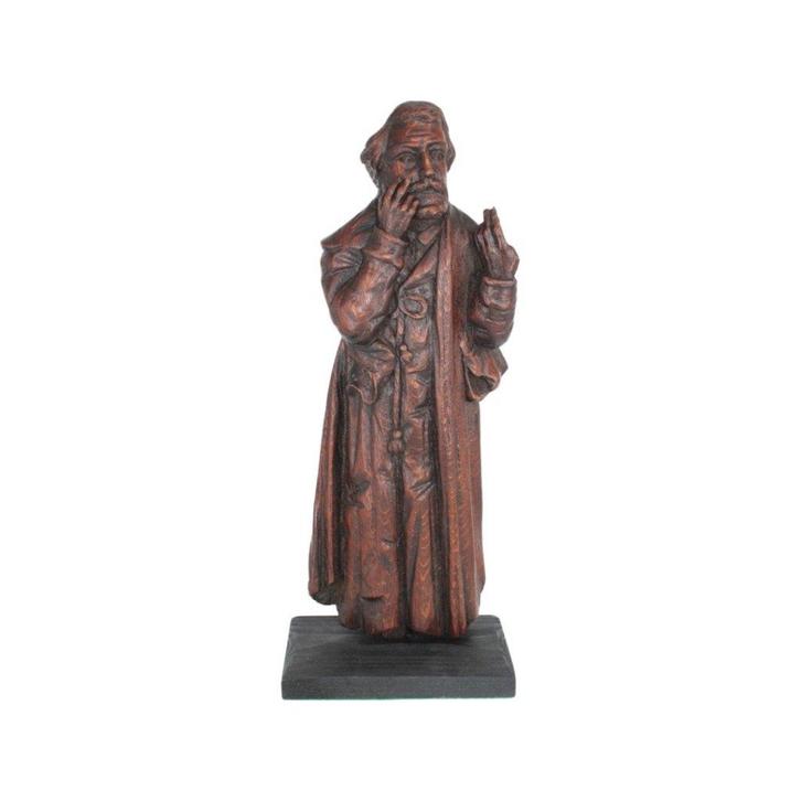 Personnage religieux en bois sculpté – XIXᵉ siècle, Antiquités & Art, Antiquités | Objets religieux, Enlèvement ou Envoi