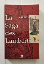La Saga des Lambert: De Notger à la Révolution, Livres, Janine Lambotte, Utilisé, Enlèvement ou Envoi