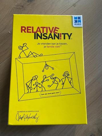 Gezelschapspel: Relative Insanity beschikbaar voor biedingen