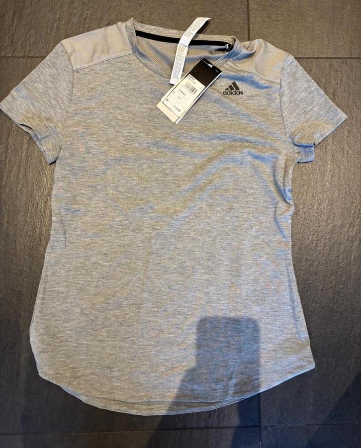 Sportshirt Adidas, Kleding | Dames, Sportkleding, Nieuw, Fitness of Aerobics, Maat 38/40 (M), Grijs, Ophalen