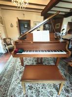 YAMAHA G2EJ piano in satijn notenhout, Ophalen, Zo goed als nieuw, Bruin, Piano