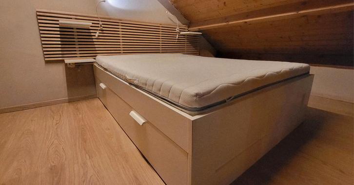 Ikea bed 140 x 200 — bijna nieuw, Huis en Inrichting, Woonaccessoires | Kisten, Zo goed als nieuw, Ophalen
