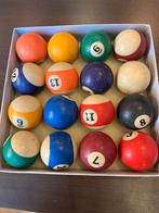 Biljartballen, Ophalen of Verzenden, Gebruikt, Pooltafel