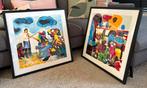 2 zeefdrukken Karel Appel, Antiek en Kunst, Kunst | Litho's en Zeefdrukken, Ophalen of Verzenden