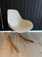 Design schommel stoel ''Diaman Rocking'' van Kubikoff, Huis en Inrichting, Stoelen, Ophalen, Wit, Zo goed als nieuw, Metaal