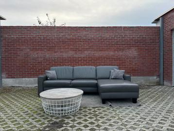 PRACHTIGE LEREN HOEKZETEL |  FREE DELIVERY | ‼️ beschikbaar voor biedingen