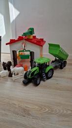 Speelgoed boerderij (groot) + tractor en aanhangwagen, Kinderen en Baby's, Ophalen, Zo goed als nieuw