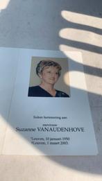1950/2003, Verzamelen, Bidprentjes en Rouwkaarten, Ophalen of Verzenden, Bidprentje