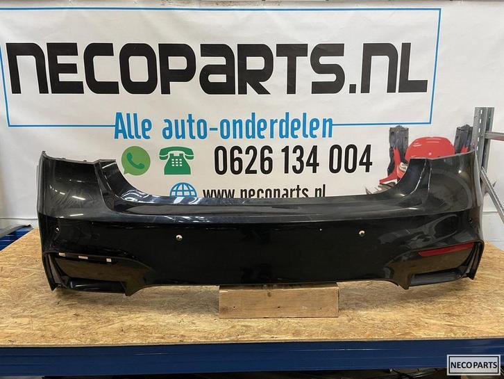 BUMPER BMW M3 F30 F80 ACHTERBUMPER ORIGINEEL 51128055852, Auto-onderdelen, Carrosserie, BMW, Gebruikt, Ophalen of Verzenden