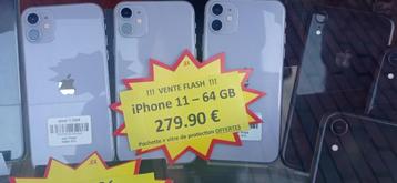 Vente flash - iPhone 11  64 GB - DERNIER EXEMPLAIRE