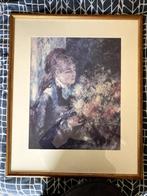 "La femme aux lilas" Reproduction du tableau de Renoir, Enlèvement