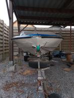 Polyester boot zonder motor met trailer, Ophalen, Zo goed als nieuw